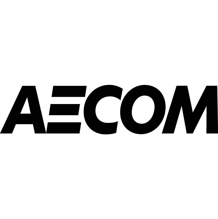 AECOM logo.