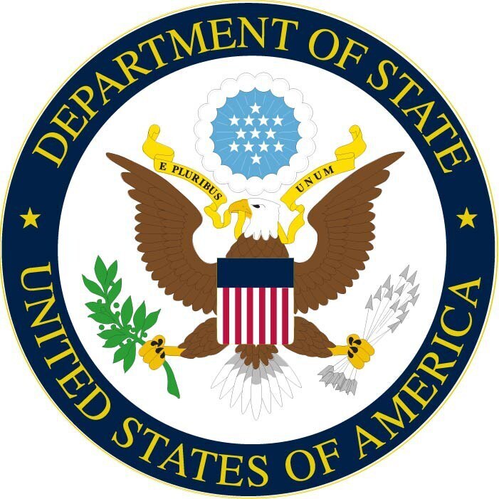 Department of State logo.